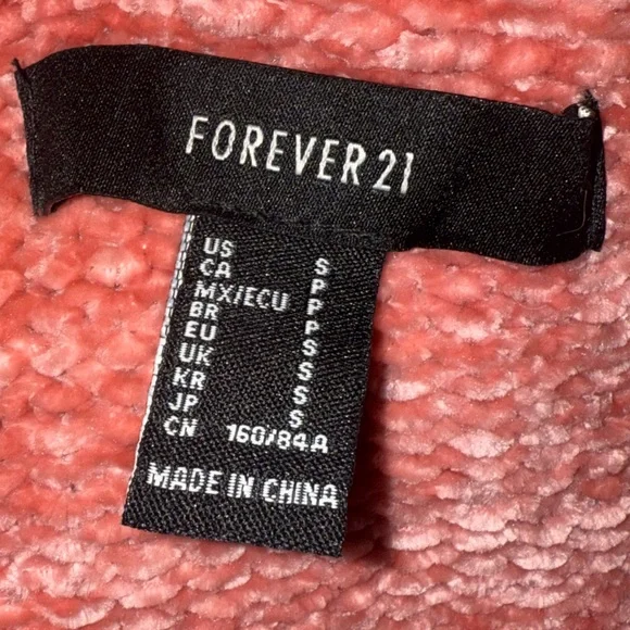 ~Forever 21 Pink Knit Crew Neck Sweater - Picture 5 of 5